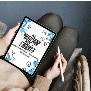 Home digital product ideas – mini courses (100 prompts)
